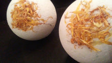 Tea Tree and Rosemary Bath Bomb with Calendula Petals