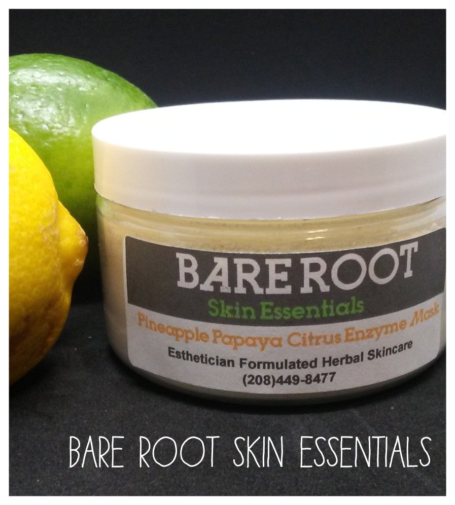 Pineapple Papaya Citrus Enzyme Facial Mask 4 oz.