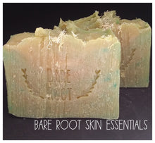 Fresh cut grass loofah soap