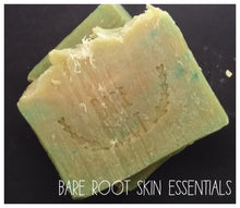 Fresh cut grass loofah soap