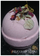 Floral bath bomb