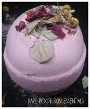 Floral bath bomb