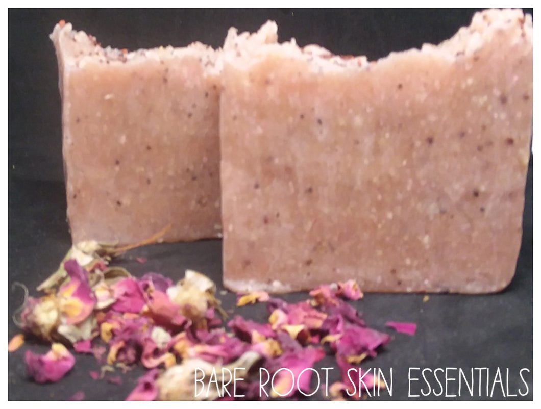 Guava Rose Rice Milk and Clay Facial Cleansing Bar
