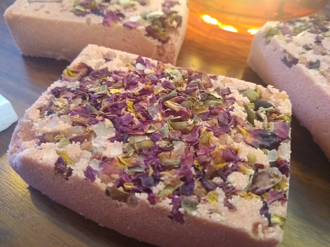 Revitalizing Rose Clay & Pink Salt Bath Truffles