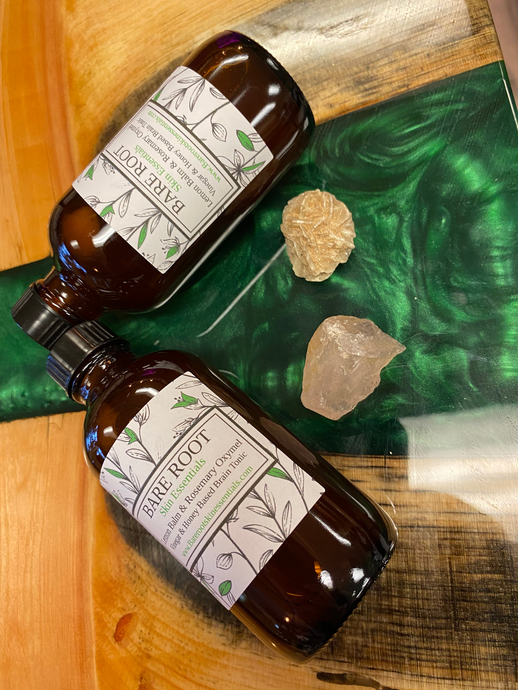 Lemon Balm and Rosemary Oxymel/ Brain Tonic